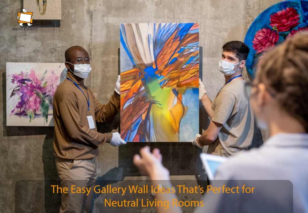 The Easy Gallery Wall Ideas That’s Perfect for Neutral Living Rooms